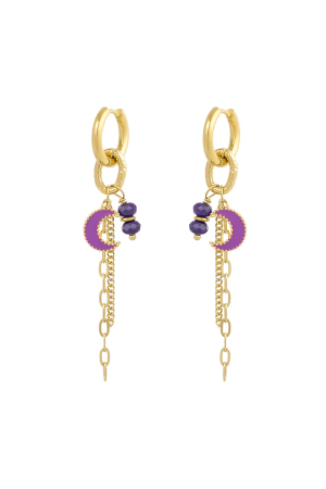 Boucles D'oreilles Amant Clair De Lune h5 
