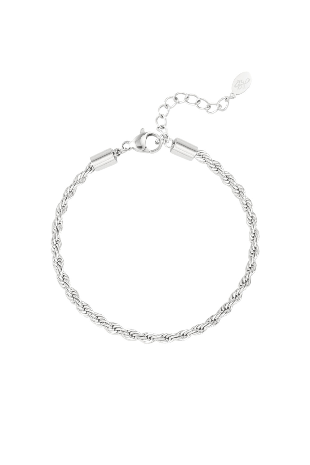 Bracelet Tourné Jasseron - Doré-3.0Mm (Pack With Plastic Bag)