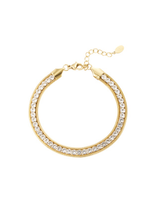 Bracelet Bling - Doré h5