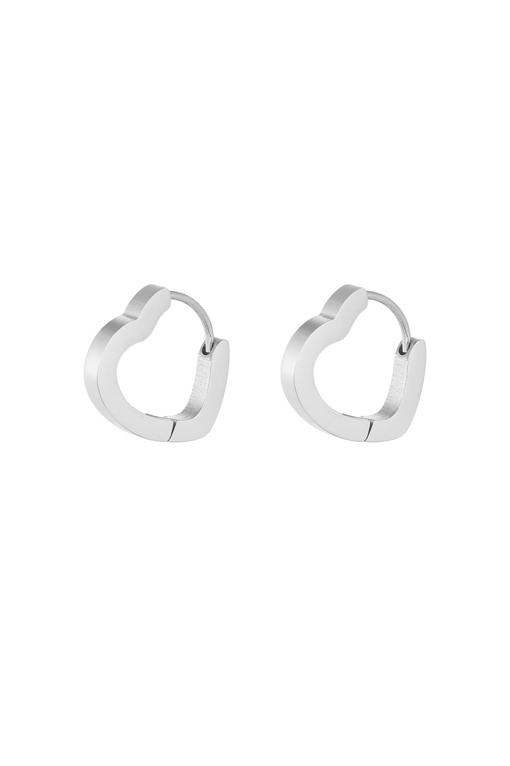 Boucles D'oreilles Coeur Basiques Medium