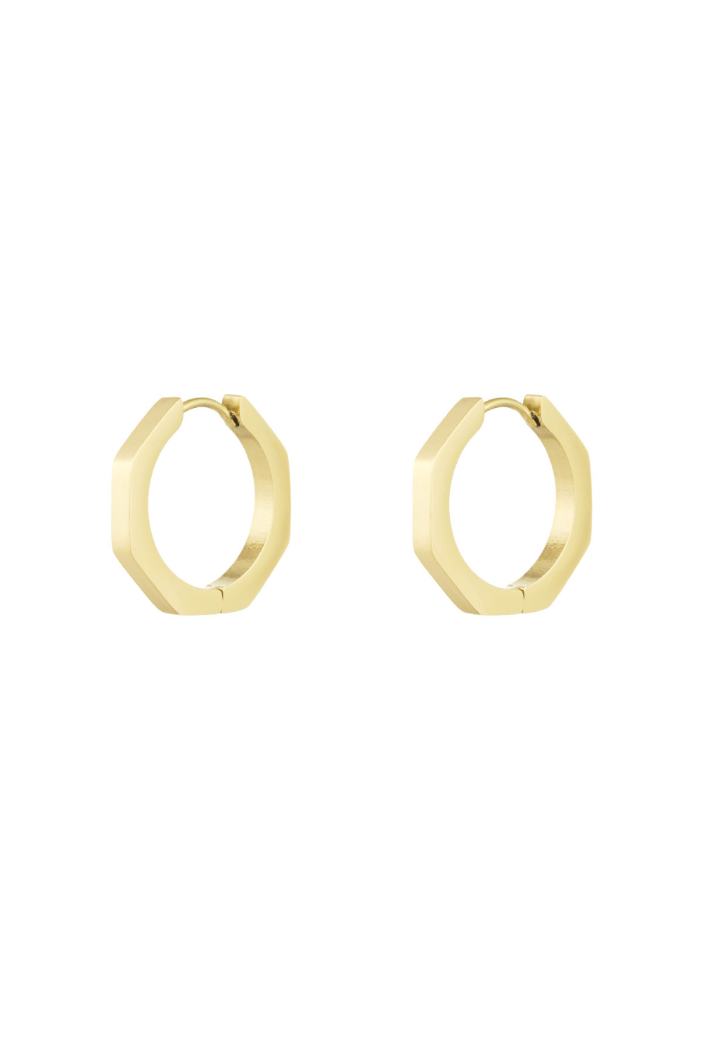 Boucles D'oreilles Rondes Classiques Grandes