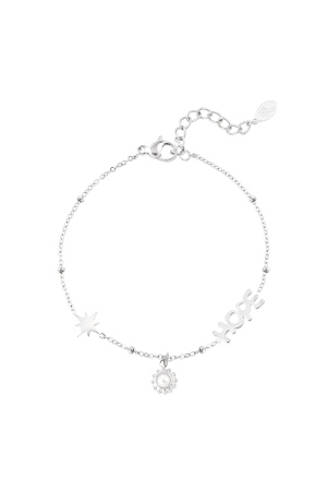 Bracelet Boule Avec Espoir Et Pendentifs h5 