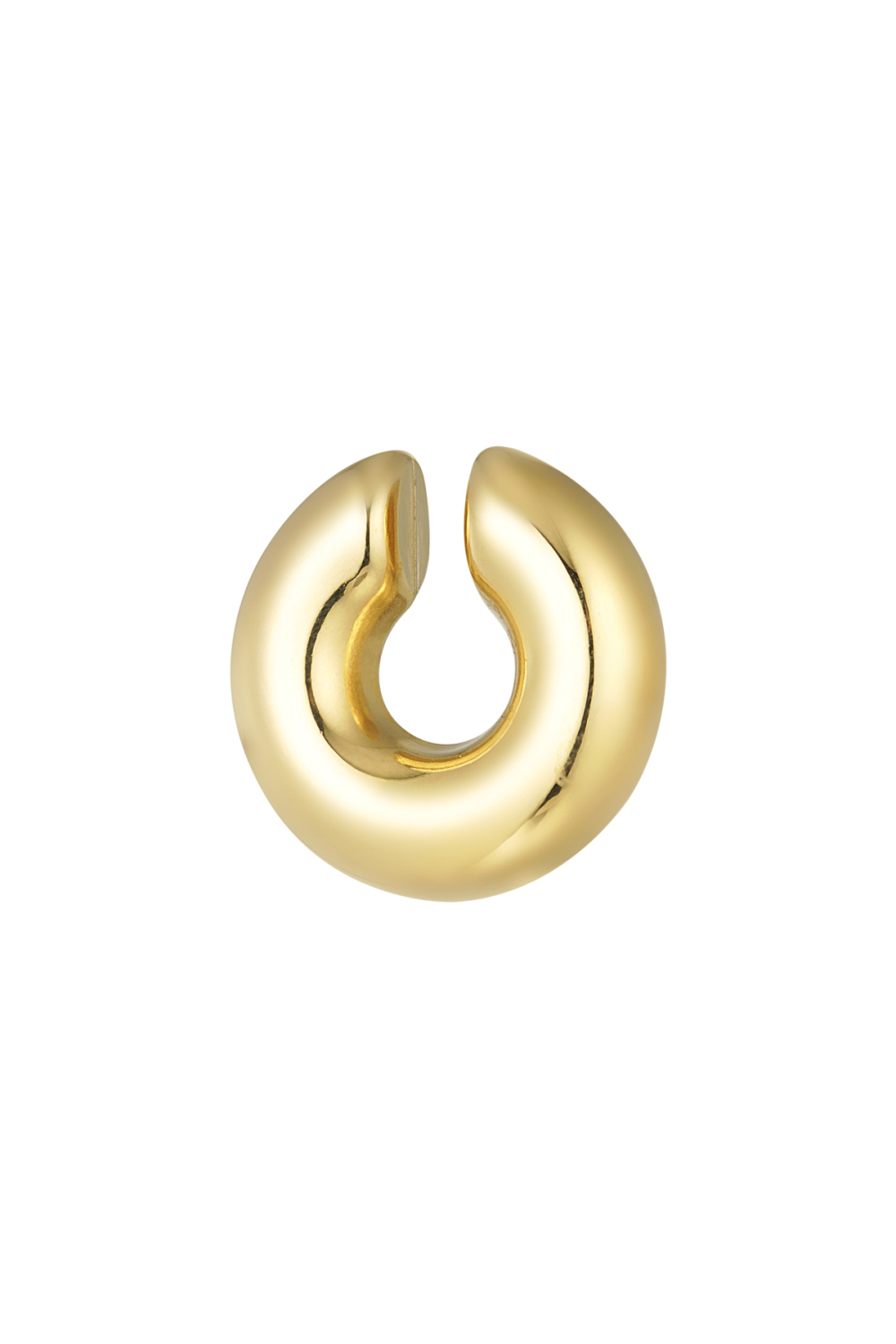 Boucle D'oreille Simple - Doré 