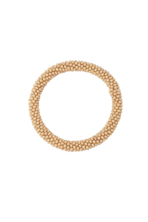 Bracelet Avec Perles - Marron h5 