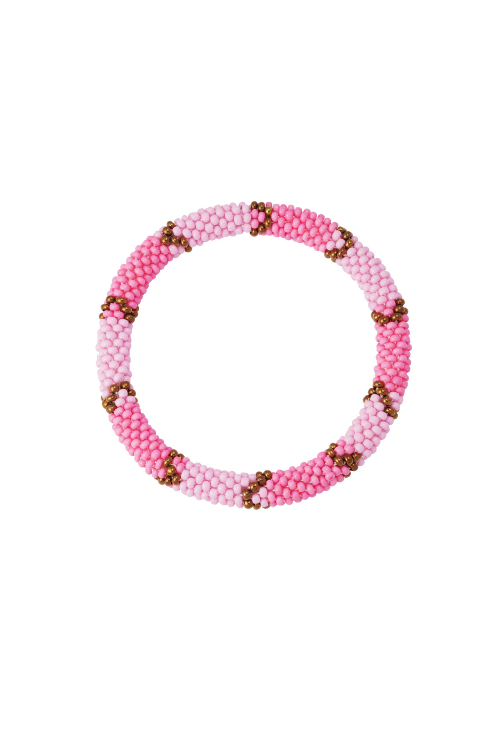 Figurine Bracelet En Perles - Doré/Marron 
