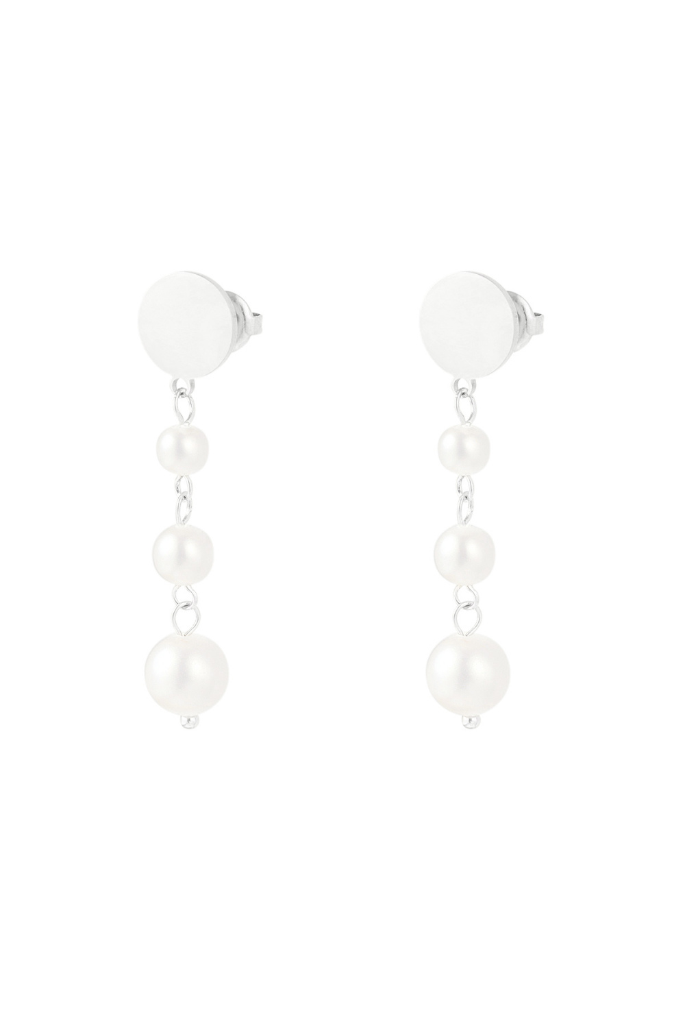 Boucles D'oreilles Suspendues Avec Perles