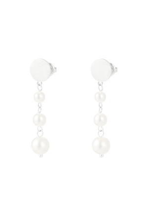 Boucles D'oreilles Suspendues Avec Perles h5