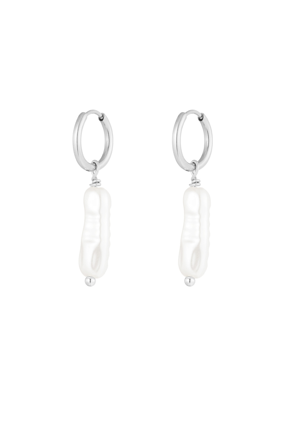 Boucles D'oreilles Perle Allongée