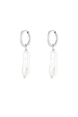 Boucles D'oreilles Perle Allongée h5