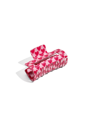 Pinces À Cheveux En Forme De Cœur, Accessoires Décontractés En Acrylique Pour La Saint-Valentin h5 