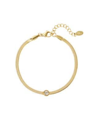 Bracelet À Maillons Avec Diamant h5 