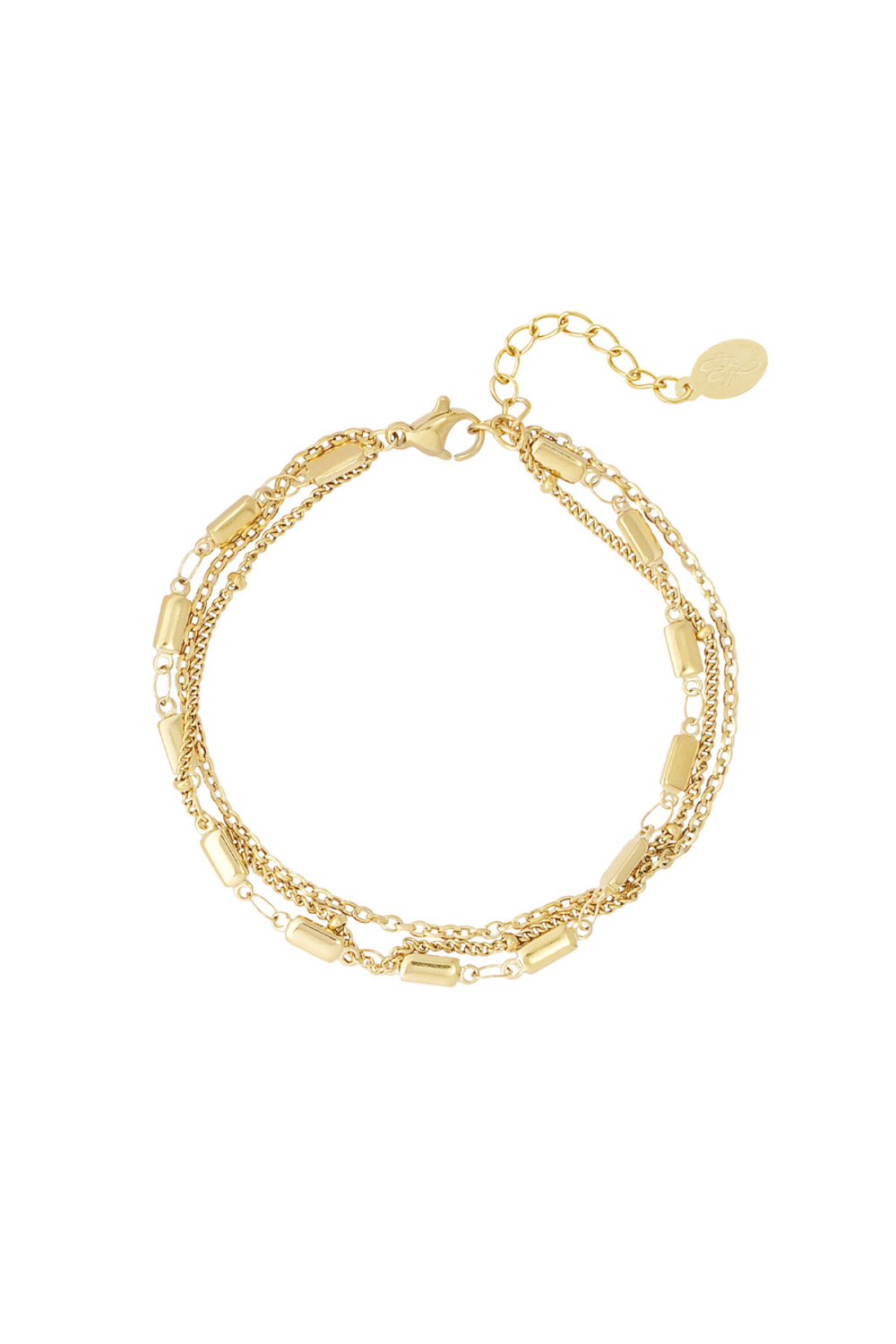 Bracelet Triple Classique - Doré 