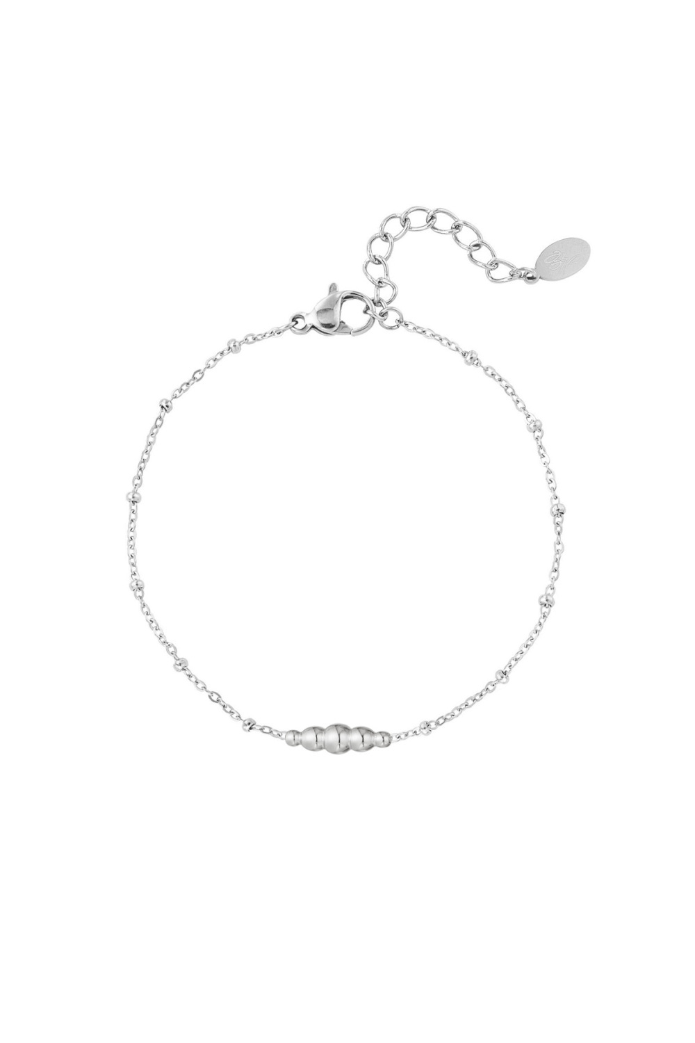 Bracelet Simple Avec Breloque Torsadée - Doré  