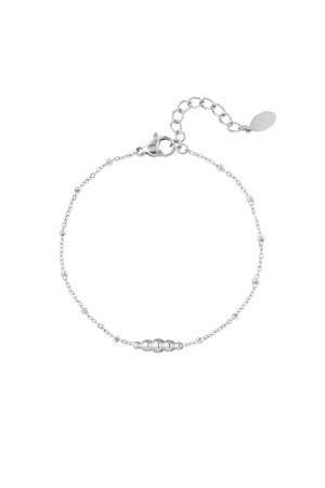 Bracelet Simple Avec Breloque Torsadée - Doré  h5 
