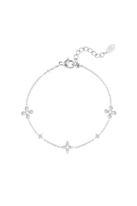 bracelet de fête fleurie