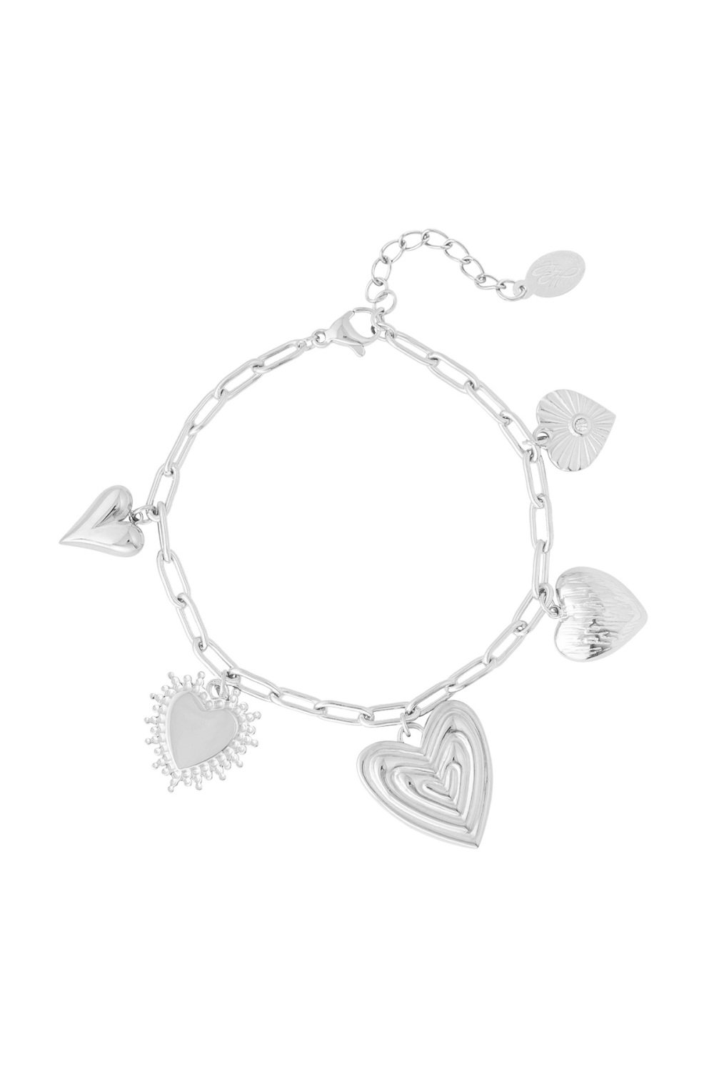 Bracelet À Breloques Fleur Amour 