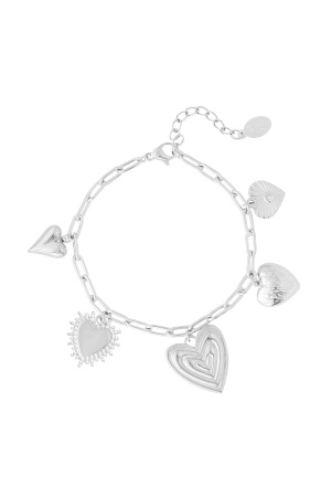 Bracelet À Breloques Fleur Amour h5 