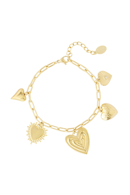 Bracelet À Breloques Fleur Amour