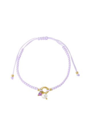 Bracelet Tressé Avec Perle h5 
