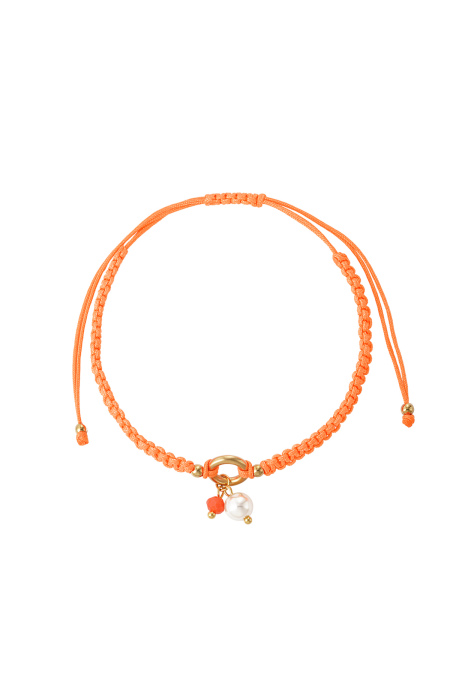 Bracelet tressé avec perle