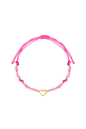 Bracelet D'été Coeur Coloré h5 
