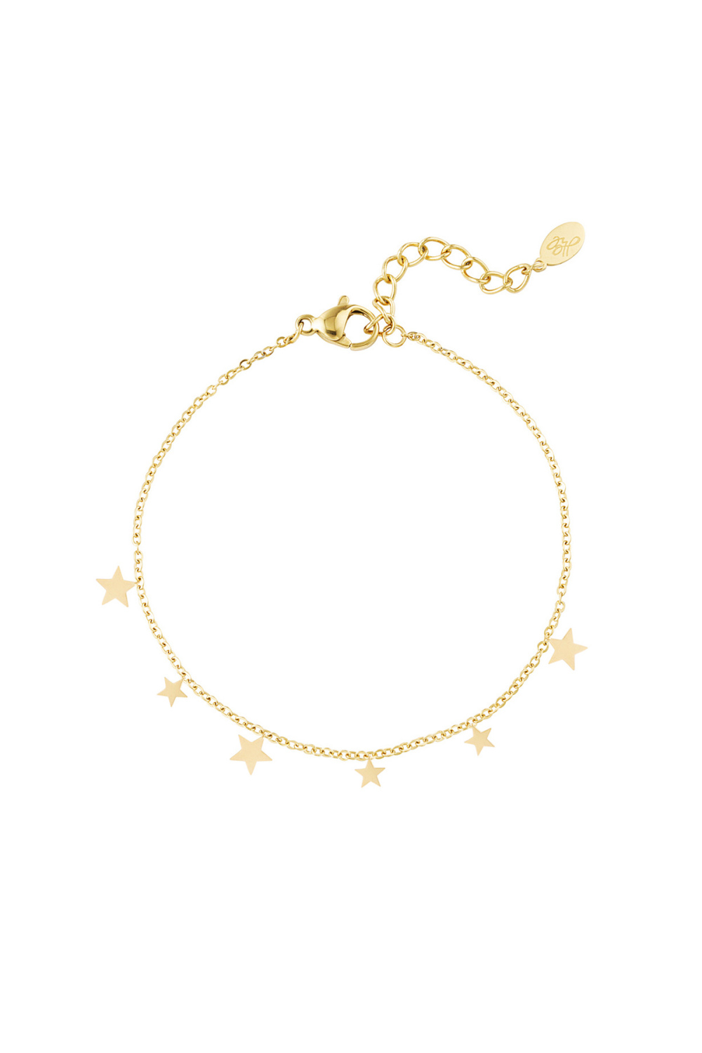 Joli Bracelet Étoile - Doré