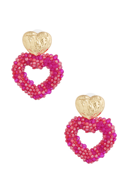 Boucles d'oreilles chemin vers mon coeur