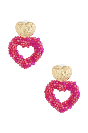Boucles D'oreilles Chemin Vers Mon Coeur h5