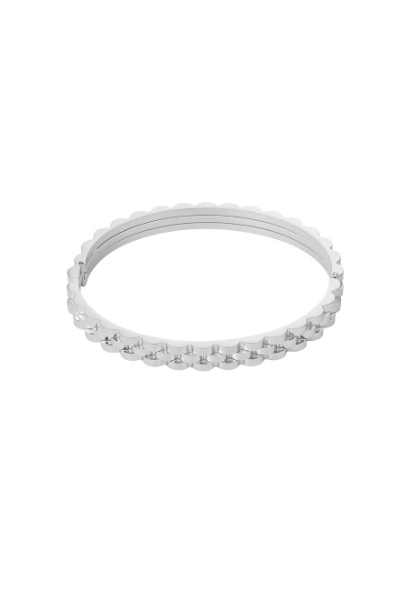 bracelet jonc à maillons