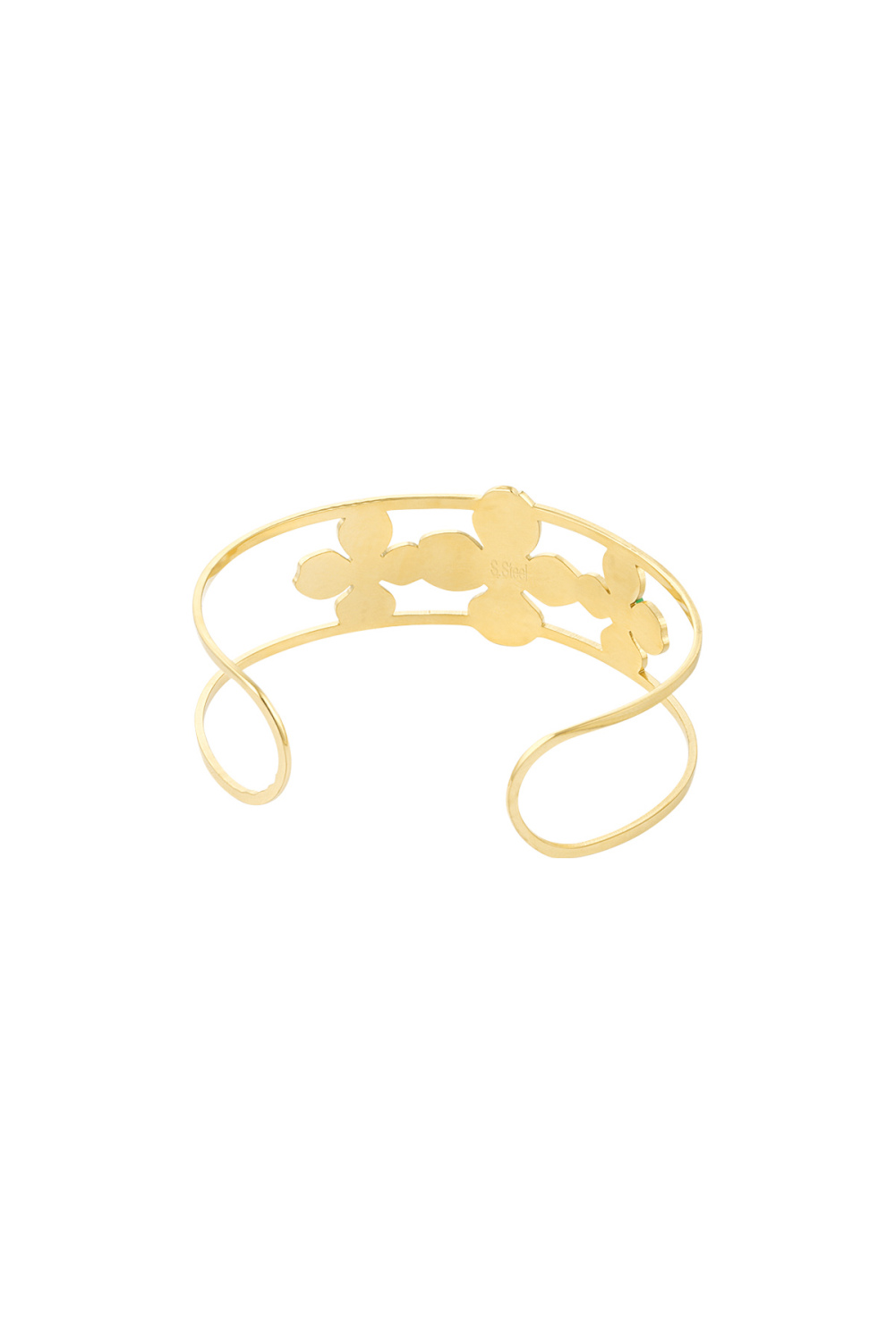 Bracelet Bohème Sans Fleurs - Doré Image3
