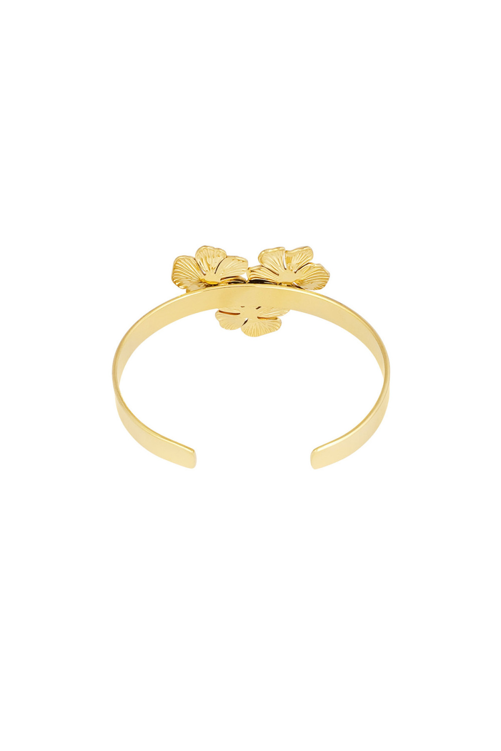 Bracelet De Fête Floral Classique - Doré  Image5