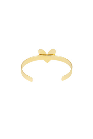 Bracelet Double Amour - Doré h5 Image4