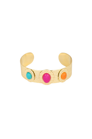 Bracelet Paradis Bohème - Doré h5
