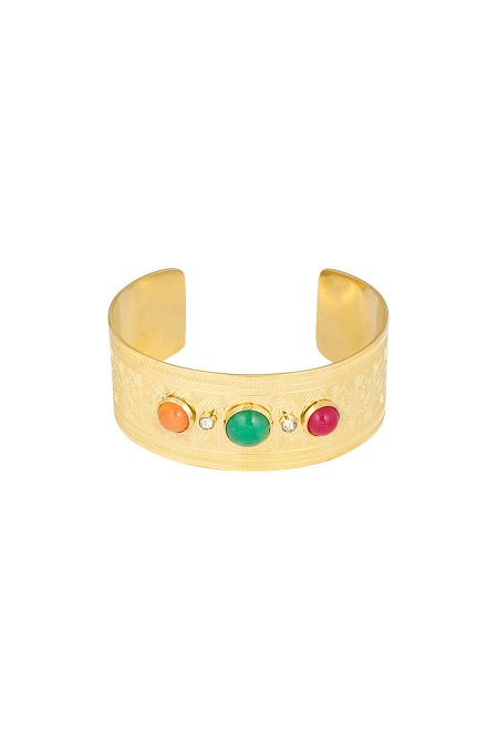 Bracelet bohème rêveur - doré