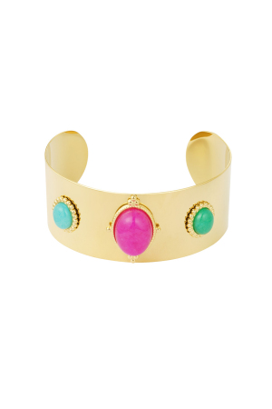 Bracelet Bohème Moelleux - Doré h5 
