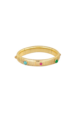 Bracelet Bohème Esprit Libre - Doré h5 