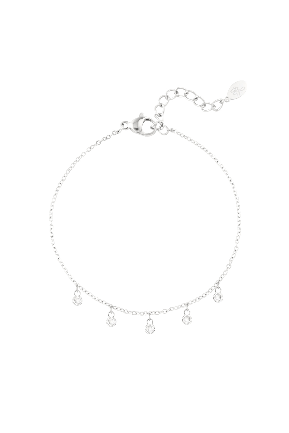 Bracelet Classique Avec Breloques Rondes - Doré  