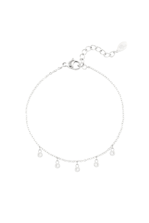 Bracelet Classique Avec Breloques Rondes - Doré  h5 