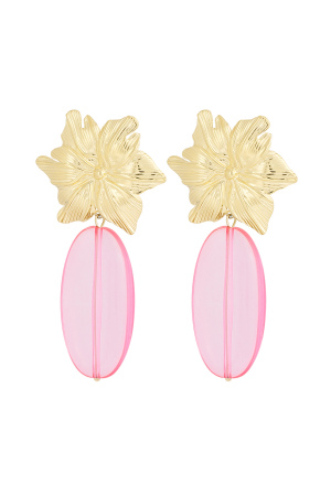 Boucles D'couleur Oreilles Fleur Impeccable h5 