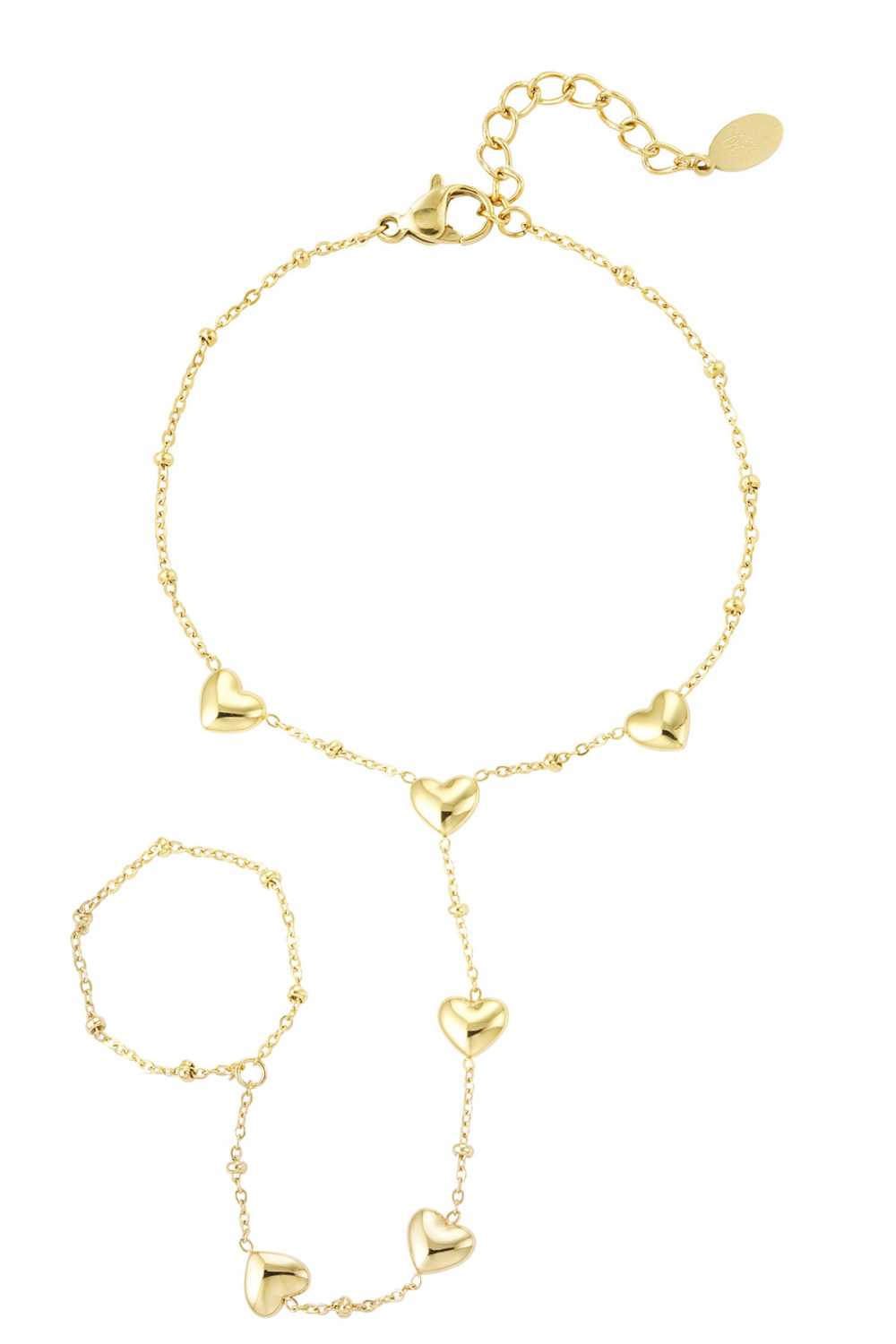 Bracelet Grand Amour - Doré 