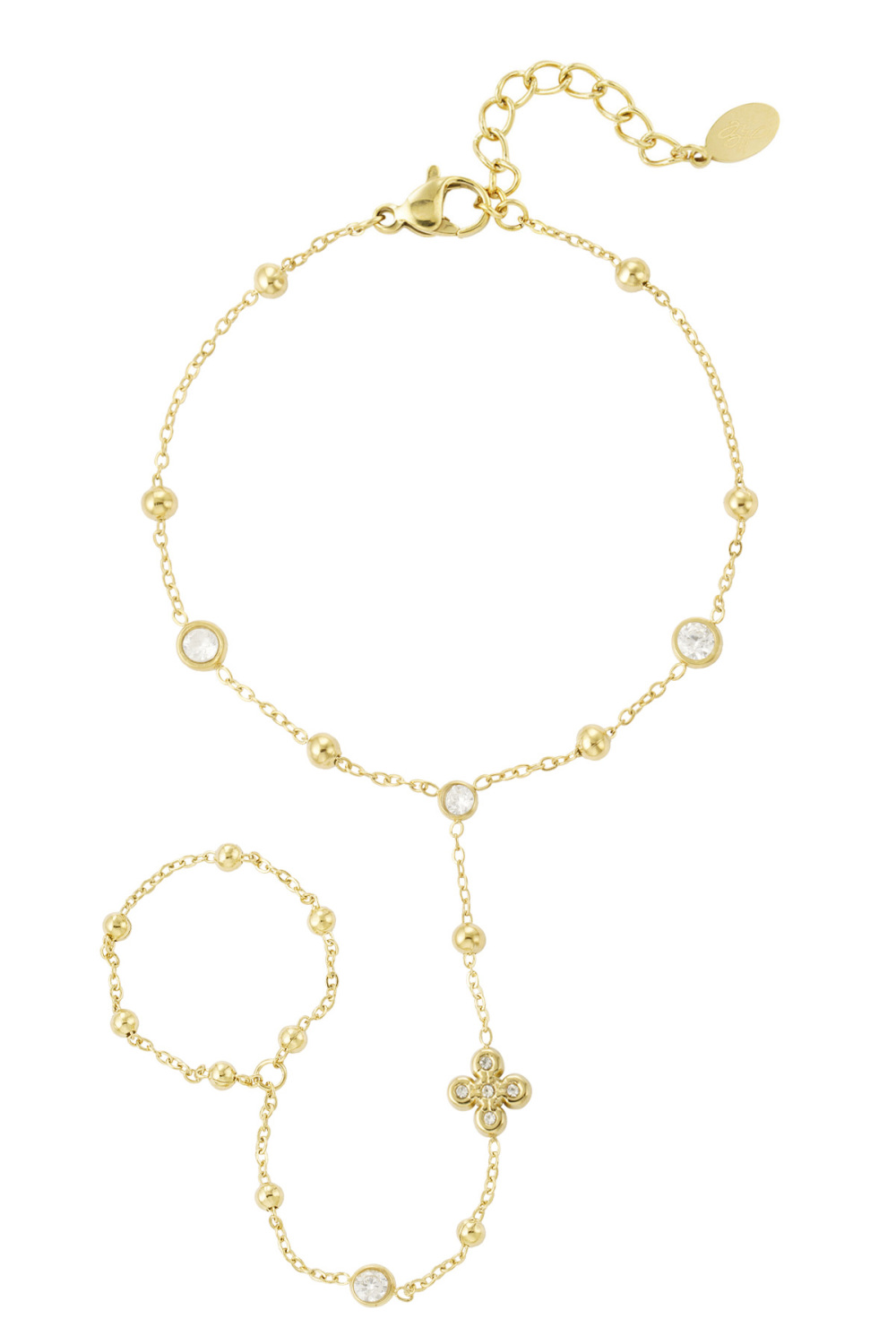 Bracelet Lucky Bloom - Doré 