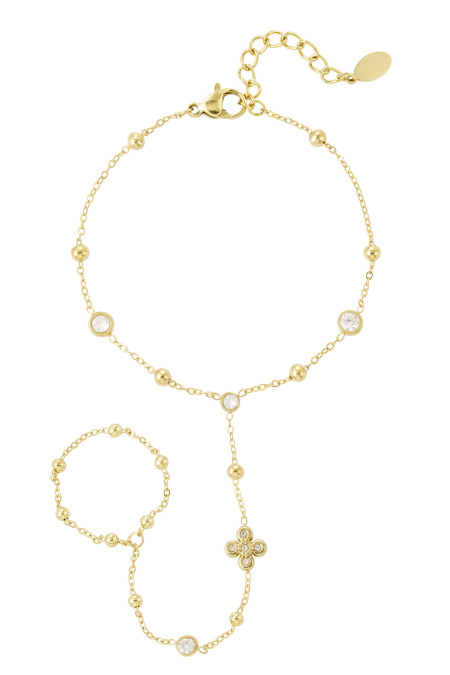 Bracelet Lucky Bloom - doré