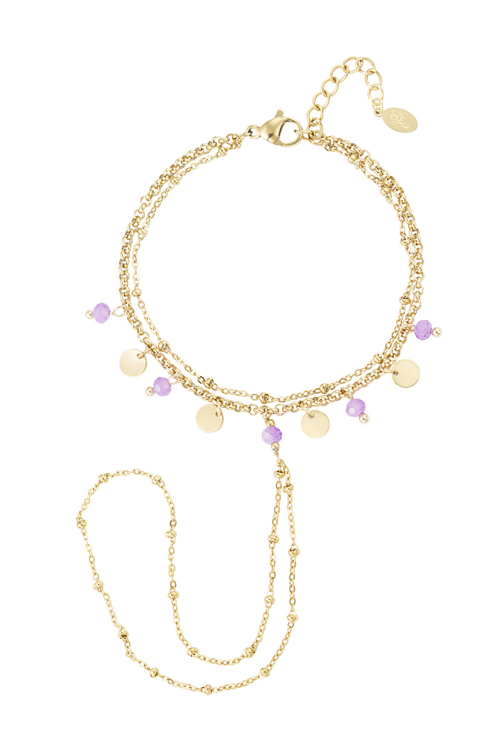 Bracelet Pluie Violet 