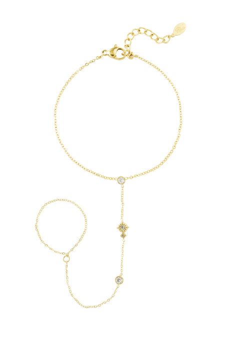 Bracelet de nuit scintillant - doré