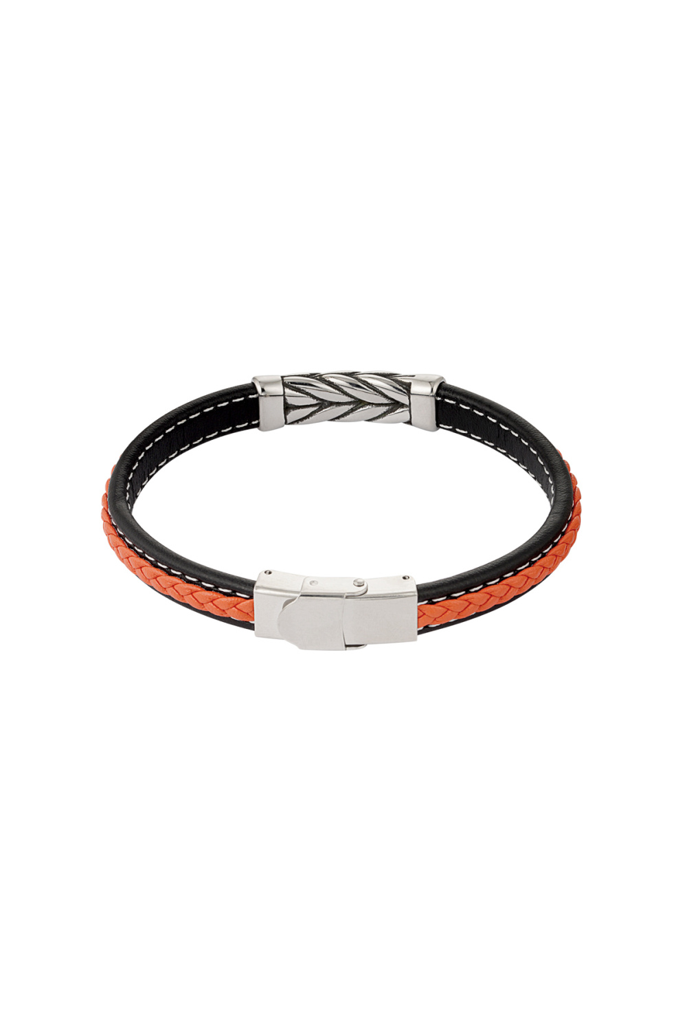 Bracelet Homme Argent Tressé Image4