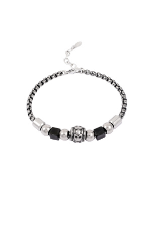 Bracelet À Breloques Avec Tête De Mort  h5 