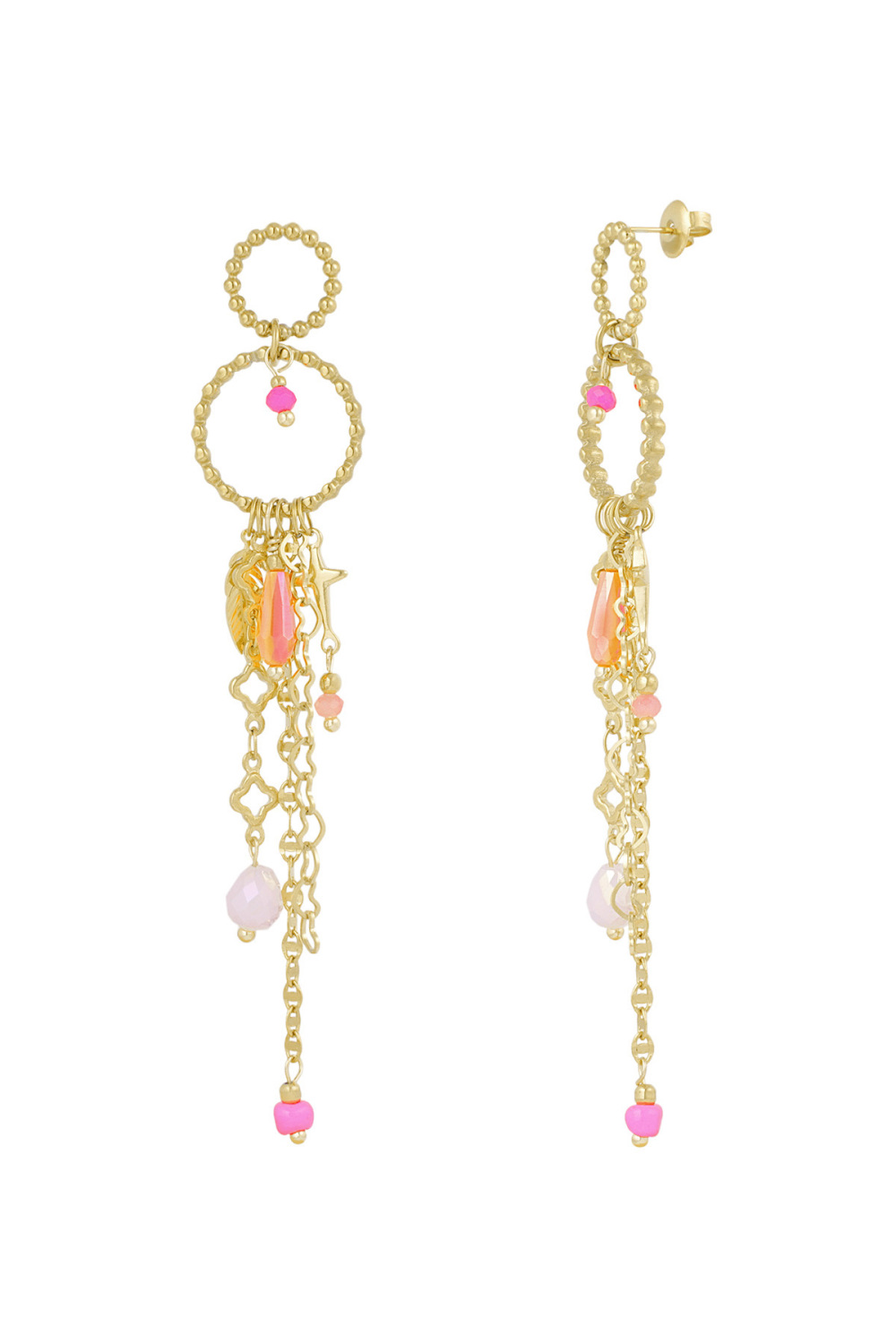 Boucles D'couleur Oreilles Folies D'été
