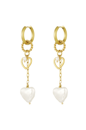 Boucles D'oreilles Perle Party Love h5 