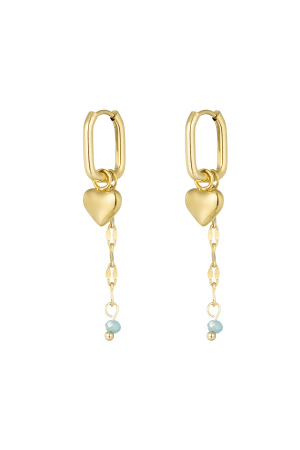 Boucles D'couleur Oreilles Fcouleur Orever Love - Rose/Couleur Or  h5 