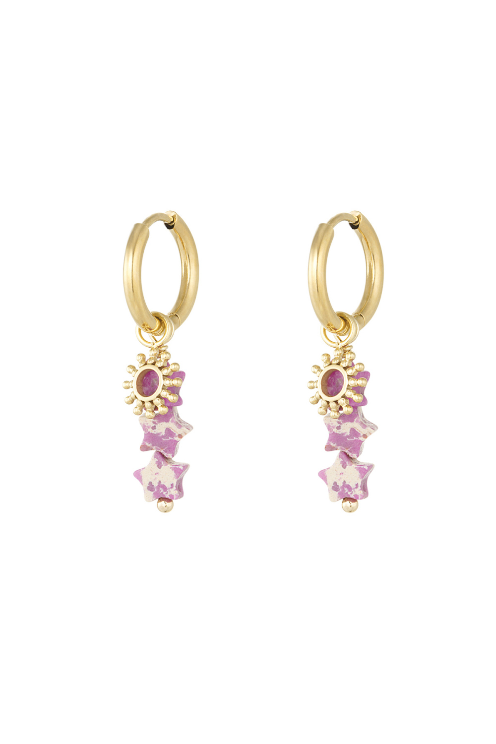 Boucles D'oreilles Étoile D'été 